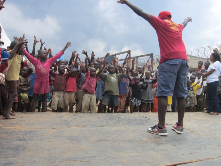 breakdance in africa slum children