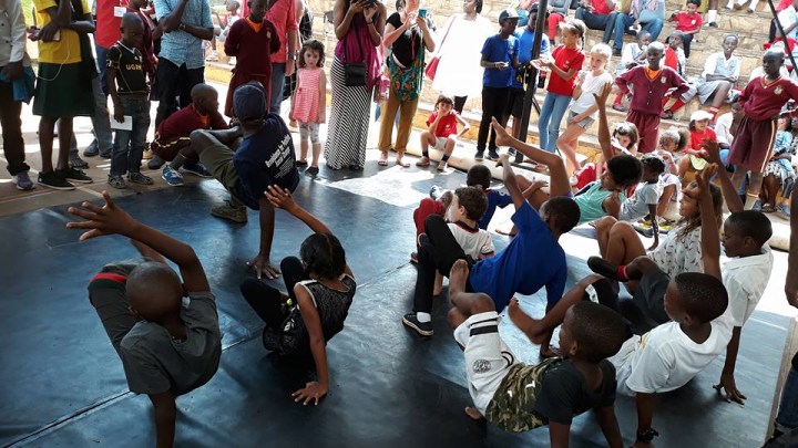 école française ouganda kampala journée de la francophonie breakdance