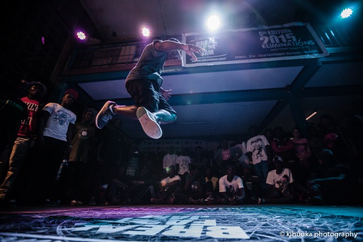 breakdancers in uganda