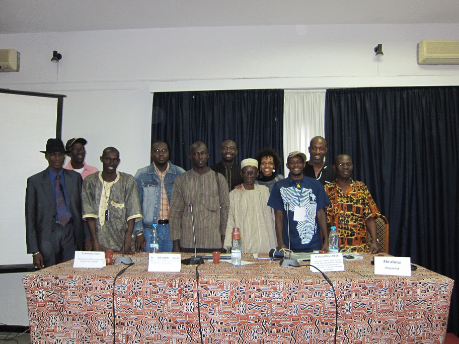 table ronde sur la danse à Dakar, Sénégal
