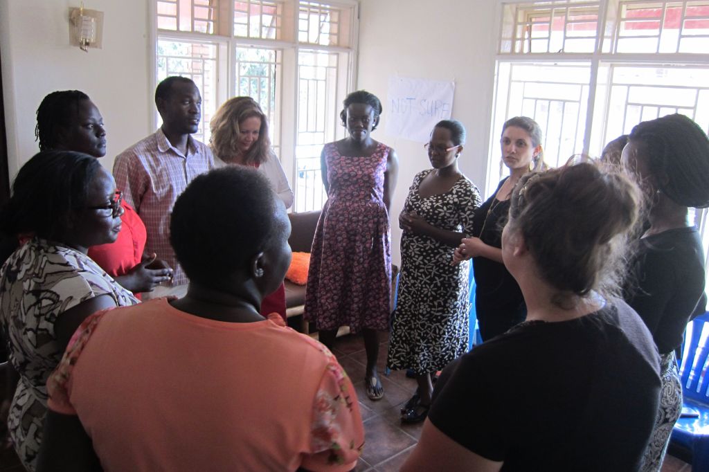 creating safe space for group discussion and self expression uganda